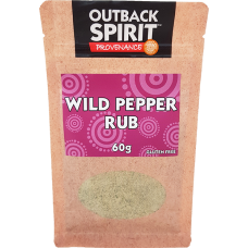 Wild Pepper Rub 60g Bag